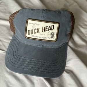 Duck Head Men's Blue & Brown Trucker Cap